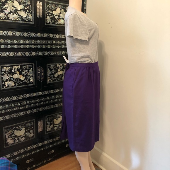 Vintage Wool Skirt - Picture 2 of 5